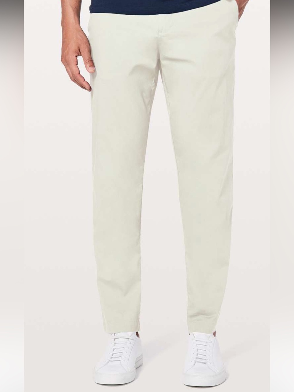 Lululemon Commission Pant Classic Swift Cotton Birch Beige size 33 golf
